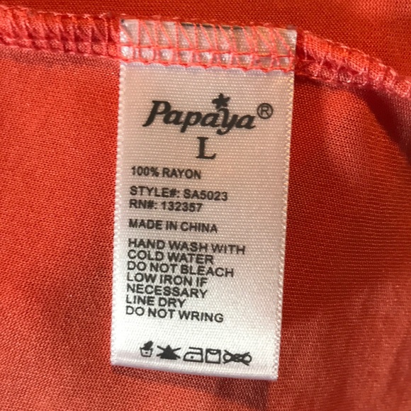 Papaya Flirty Pink sundress NWOT never been worn - Picture 7 of 7